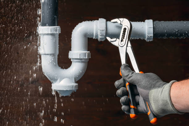 Professional Leak Detection technician working in Berlin, NH